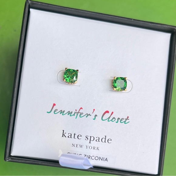 KATE SPADE Pave & Crystal Stud Earrings NWT - Picture 1 of 7